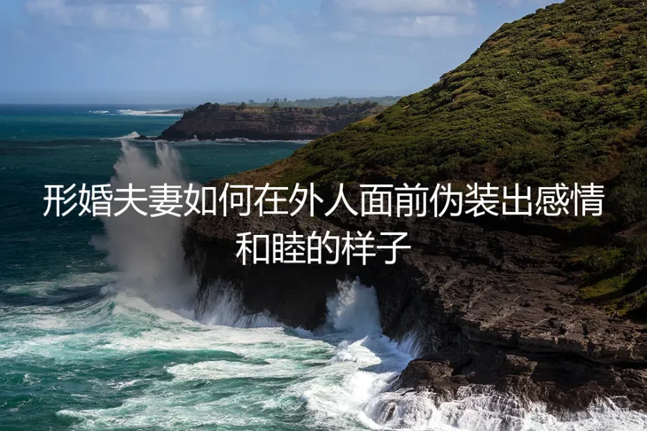 形婚夫妻对外伪装指南：从细节到剧本的保姆级实操避坑