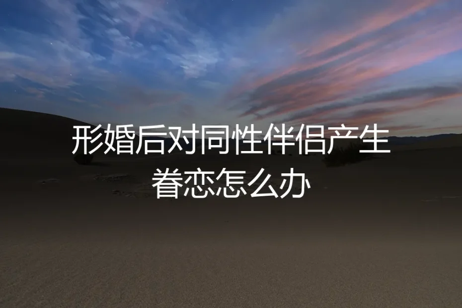 形婚围城里的心动：当协议之外，情愫悄然生长
