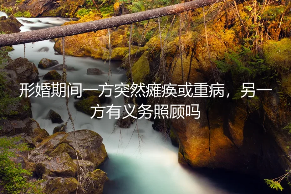 形婚风险前置:一方突发重病或瘫痪,法律与道义的责任边界在哪?