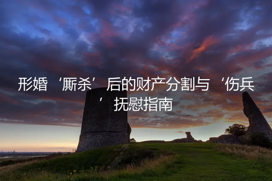 形婚“厮杀”后的财产分割与“伤兵”抚慰指南